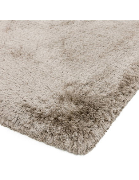 Tappeto shaggy Plush Sand a pelo lungo, morbido e raffinato, ideale per ambienti moderni. Comfort e stile in varie misure e for