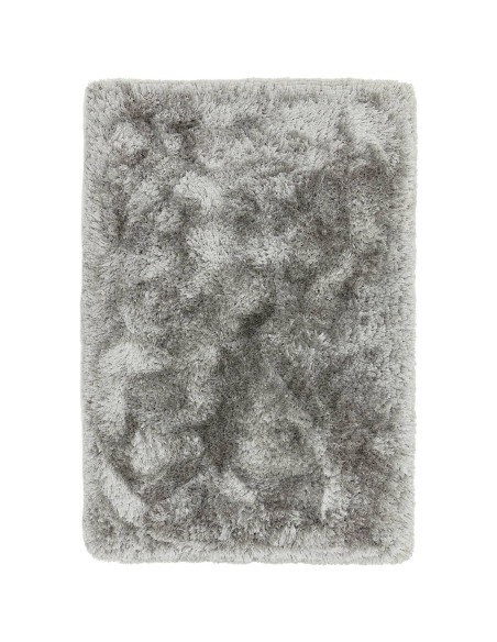 Tappeto Plush Silver a pelo lungo, morbido e resistente, perfetto per un ambiente elegante e confortevole. Disponibile in varie