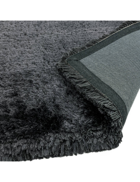 Tappeto shaggy Plush Slate a pelo lungo, morbido e resistente, ideale per ambienti moderni. Comfort e stile in diverse misure d
