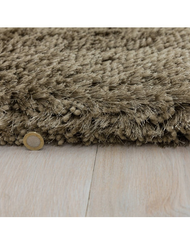 Add warmth and luxury to any room with the Plush Taupe shaggy rug—soft, durable, and perfect for stylish, cozy living spaces.