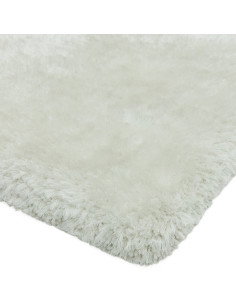 Tappeto shaggy Plush White a pelo lungo, morbido e raffinato, ideale per ogni ambiente. Comfort, stile e facilità di manutenzio 2