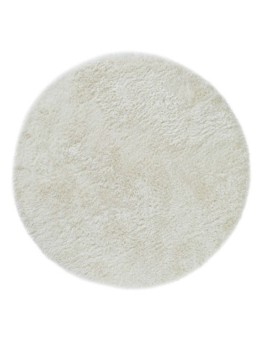 Tappeto shaggy Plush White a pelo lungo, morbido e raffinato, ideale per ogni ambiente. Comfort, stile e facilità di manutenzio