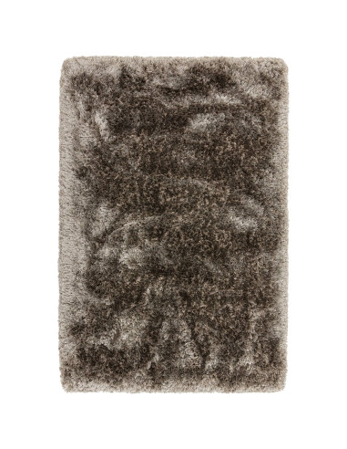 Experience ultimate comfort and style with the Plush Zinc shaggy rug, featuring soft texture and elegant neutral tones for any