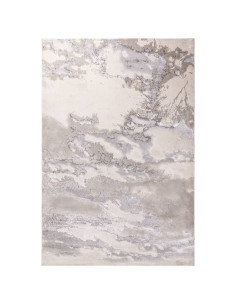 Tappeto Aurora AU02 Cloud: design moderno elegante con effetto marmorizzato, morbido e luminoso, perfetto per ambienti raffinat