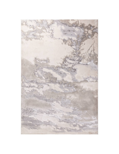 Tappeto Aurora AU02 Cloud: design moderno elegante con effetto marmorizzato, morbido e luminoso, perfetto per ambienti raffinat