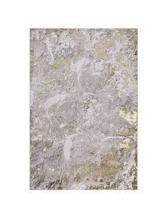 Tappeto Aurora AU06 Lustre: design moderno elegante con effetto lucido, morbidezza seta e riflessi dorati per ambienti raffinat