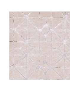 Elevate your space with the Aurora AU11 Lattice modern luxury rug, featuring a lustrous silk look and durable, easy-care design 2