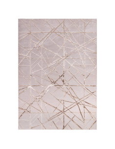 Tappeto moderno elegante Aurora AU13 Mica con effetto seta e design lucido, perfetto per ambienti raffinati e luminosi. Facile