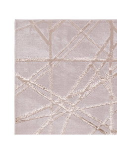 Tappeto moderno elegante Aurora AU13 Mica con effetto seta e design lucido, perfetto per ambienti raffinati e luminosi. Facile 2