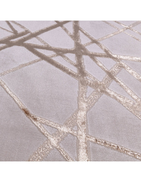 Tappeto moderno elegante Aurora AU13 Mica con effetto seta e design lucido, perfetto per ambienti raffinati e luminosi. Facile