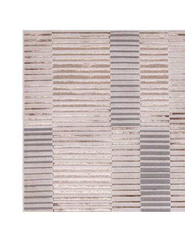 Elevate your space with the Aurora AU14 Ripple, a modern luxury rug featuring a silk look finish and elegant geometric design f