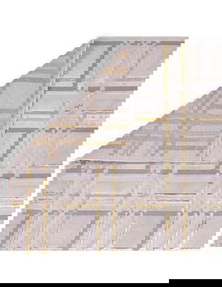 Discover the Aurora AU15 Elexus, a modern luxury rug with a silk look and geometric design that adds elegance and easy care to