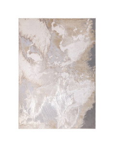 Tappeto Aurora Etch AU23: design moderno elegante con effetto seta e finitura lucida, perfetto per ambienti luminosi e raffinat