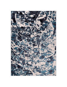 Tappeto Aurora Foam AU21: design moderno elegante con effetto seta e lucentezza raffinata, perfetto per ambienti sofisticati e