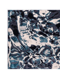 Tappeto Aurora Foam AU21: design moderno elegante con effetto seta e lucentezza raffinata, perfetto per ambienti sofisticati e 2