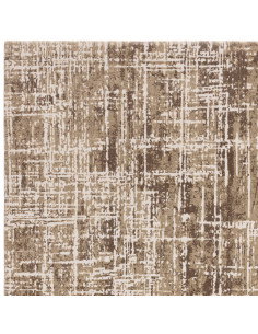 Tappeto Kuza Abstract Beige: design moderno elegante con effetto seta luminoso, perfetto per valorizzare ogni ambiente con stil 2