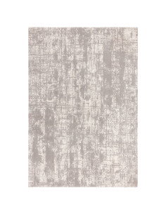 Tappeto moderno elegante Kuza Abstract Grey, effetto seta e design lucido, perfetto per ambienti raffinati e luminosi. Resisten