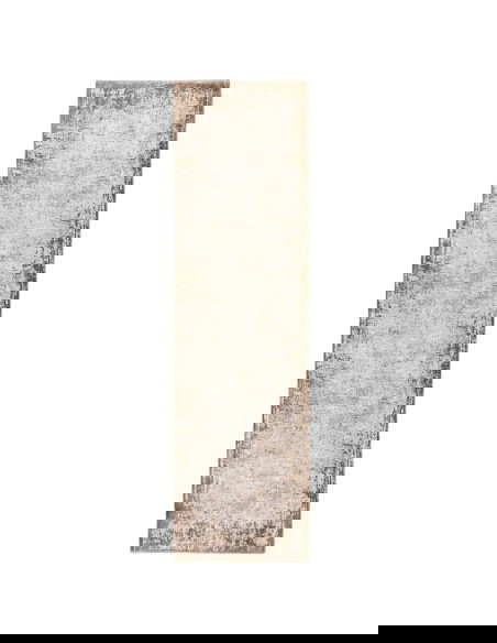 Discover the Kuza Border Beige rug, a modern luxury rug with a subtle silk look, offering durability, elegance, and easy mainte