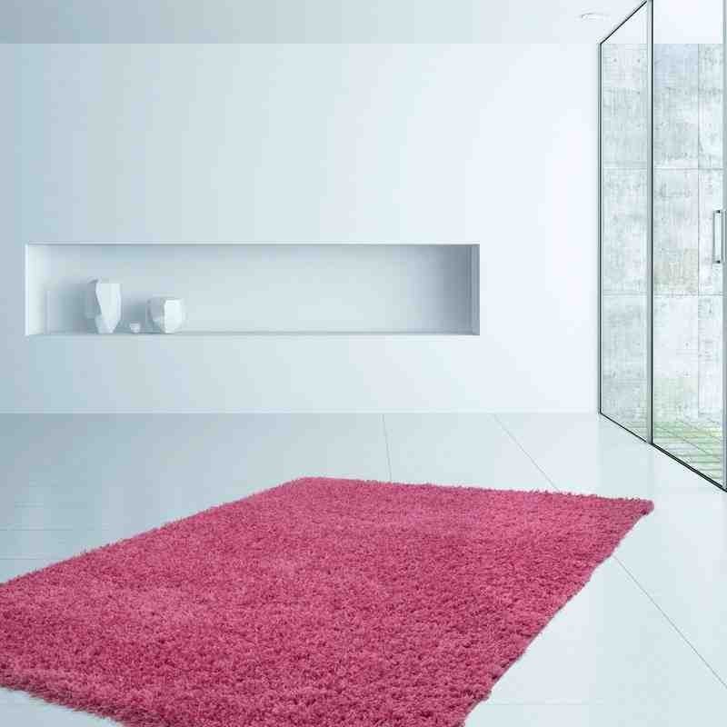 tappeto moderno tinta unita norway oslo rosa