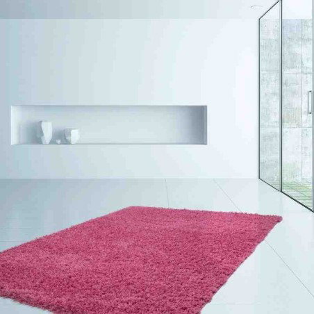 tappeto moderno tinta unita norway oslo rosa