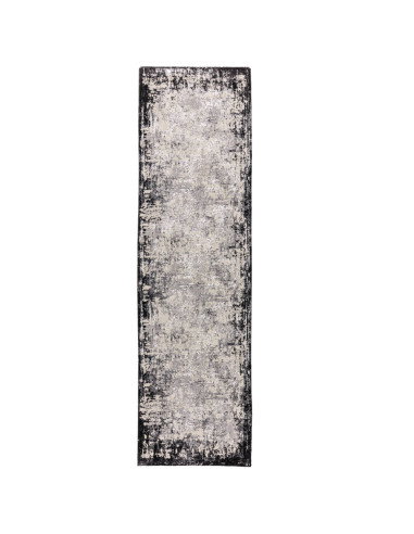 Discover the Kuza Border Grey rug, a modern luxury rug with a subtle silk look, blending durability and elegant shine for any s