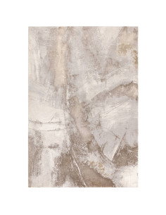 Tappeto Stellar ST02 Beige/Natural: design moderno elegante con effetto seta, luminoso e resistente, perfetto per ambienti raff
