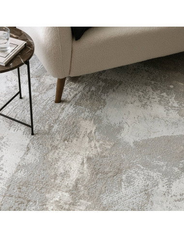 Tappeto Stellar ST02 Beige/Natural: design moderno elegante con effetto seta, luminoso e resistente, perfetto per ambienti raff