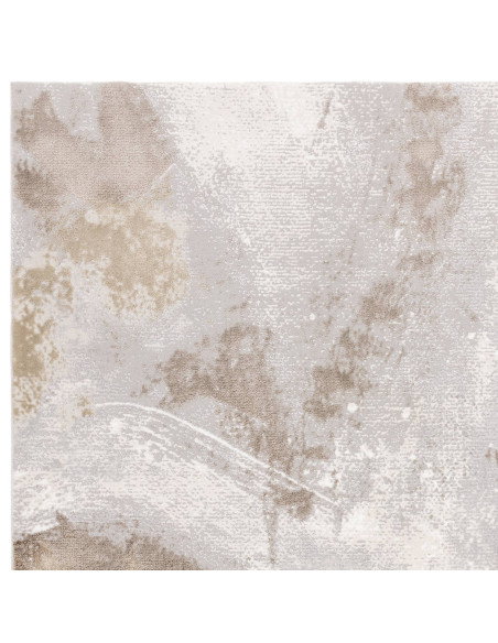 Elevate your space with the Stellar ST02 Beige/Natural, a modern luxury rug featuring a silk look finish and plush, durable syn