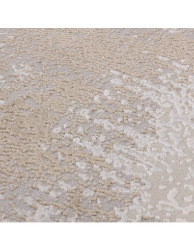Tappeto Stellar ST02 Beige/Natural: design moderno elegante con effetto seta, luminoso e resistente, perfetto per ambienti raff