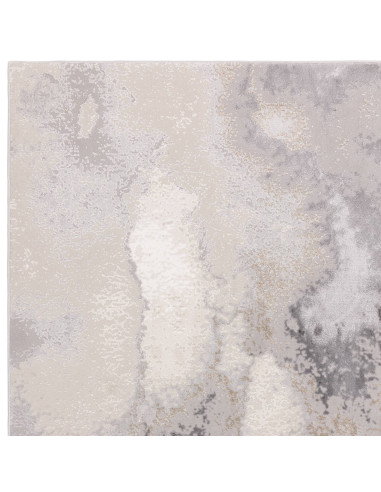 Tappeto moderno elegante Stellar ST03 Beige/Natural, effetto seta lucido, resistente e versatile, perfetto per donare luminosit