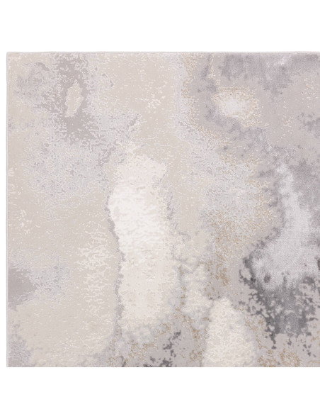 Tappeto moderno elegante Stellar ST03 Beige/Natural, effetto seta lucido, resistente e versatile, perfetto per donare luminosit