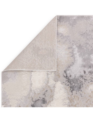 Discover the Stellar ST03 Beige/Natural rug, a modern luxury rug with a plush silk look and abstract design, perfect for stylis