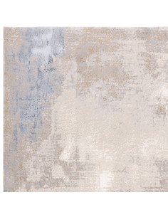 Discover the Stellar ST05 Blue, a modern luxury rug with a silk look, featuring a lustrous finish and durable, stain-resistant 2