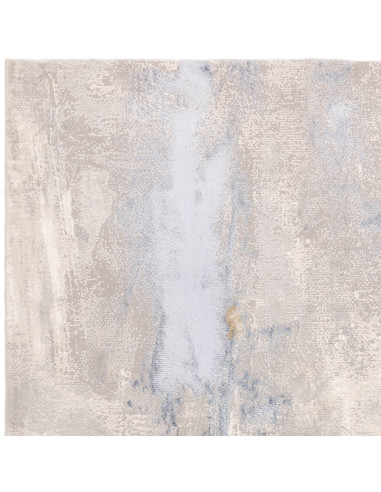 Elevate your space with the Stellar ST06 Blue, a modern luxury rug featuring a silk look finish, durable design, and elegant ab
