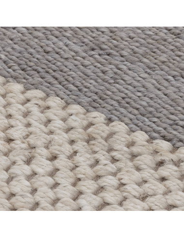 Elegant Cedar Grey handwoven jute rug with natural fibres, durable design, and eco-friendly charm—perfect for modern and minima