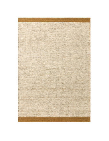 Tappeto Lima Gold in lana naturale, design artigianale perfetto per un soggiorno elegante e caldo. Scopri i migliori tappeti na
