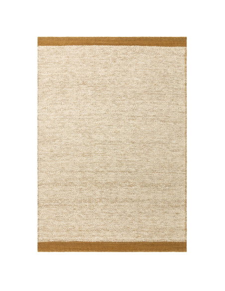 Tappeto Lima Gold in lana naturale, design artigianale perfetto per un soggiorno elegante e caldo. Scopri i migliori tappeti na