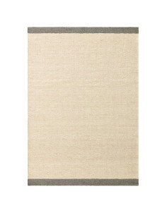 Tappeto Lima Grey in lana naturale, design elegante e sostenibile, perfetto per un soggiorno moderno con tappeti naturali desig