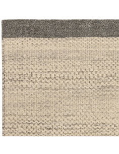 Tappeto Lima Grey in lana naturale, design elegante e sostenibile, perfetto per un soggiorno moderno con tappeti naturali desig 2