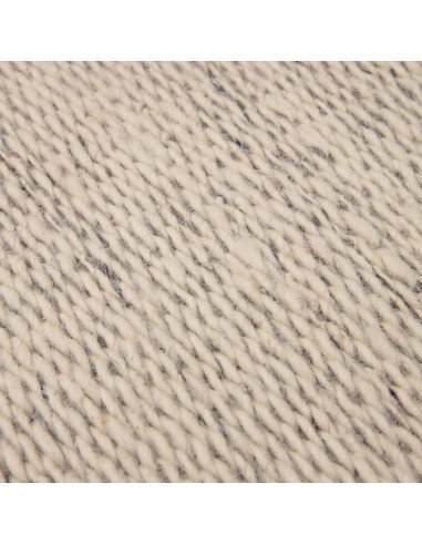 Tappeto Lima Grey in lana naturale, design elegante e sostenibile, perfetto per un soggiorno moderno con tappeti naturali desig