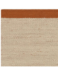 Tappeto Lima Rust in lana naturale: eleganza e comfort per il soggiorno con stile moderno e materiali naturali di alta qualità. 2