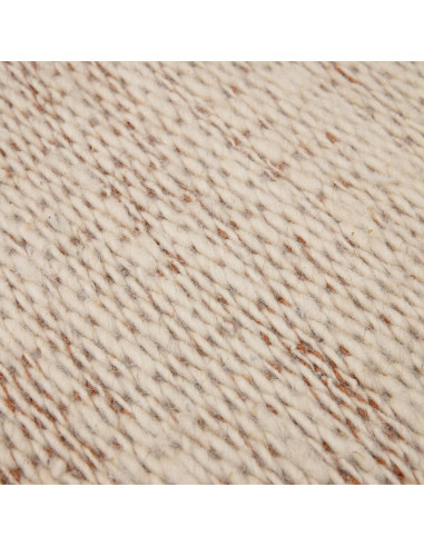 Tappeto Lima Rust in lana naturale: eleganza e comfort per il soggiorno con stile moderno e materiali naturali di alta qualità.