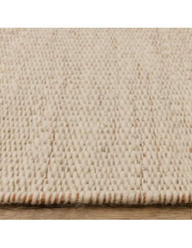 Elevate your space with the Lima Rust natural fibre rug—handwoven wool design featuring warm rust borders for timeless style an
