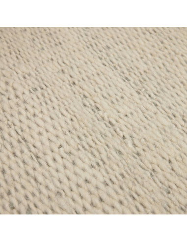 Tappeto Lima Sage in lana naturale, design artigianale e sostenibile, perfetto per un soggiorno elegante e confortevole con sti