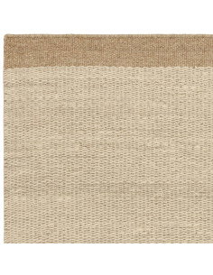 Tappeto Lima Sand in lana naturale, design tinta unita perfetto per un soggiorno elegante e accogliente. Qualità artigianale e 2