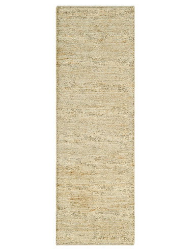 Tappeto Soumak Straw in juta naturale, design elegante e sostenibile, perfetto per un soggiorno accogliente e raffinato. Facile