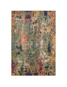 Tappeto Colores Cloud CO01 Gardenia: design moderno e colori vivaci per un soggiorno contemporaneo, resistente e facile da puli