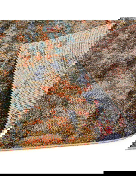 Tappeto Colores Cloud CO01 Gardenia: design moderno e colori vivaci per un soggiorno contemporaneo, resistente e facile da puli