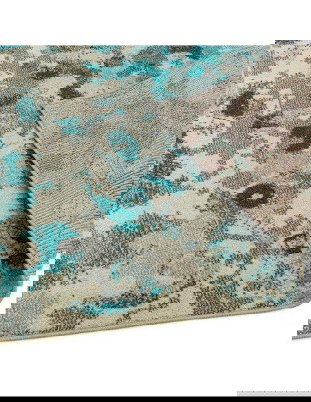 Tappeto moderno design con fantasia astratta, ideale per soggiorni contemporanei. Colori armoniosi e facile manutenzione per un