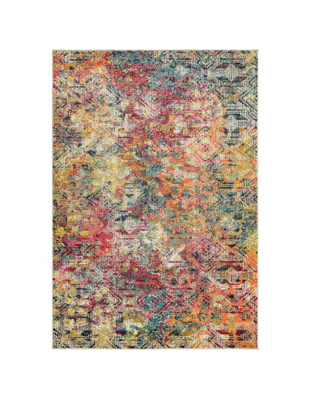 Brighten your space with the Colores Cloud CO05 Digital, a durable and vibrant modern colourful area rug perfect for stylish, l
